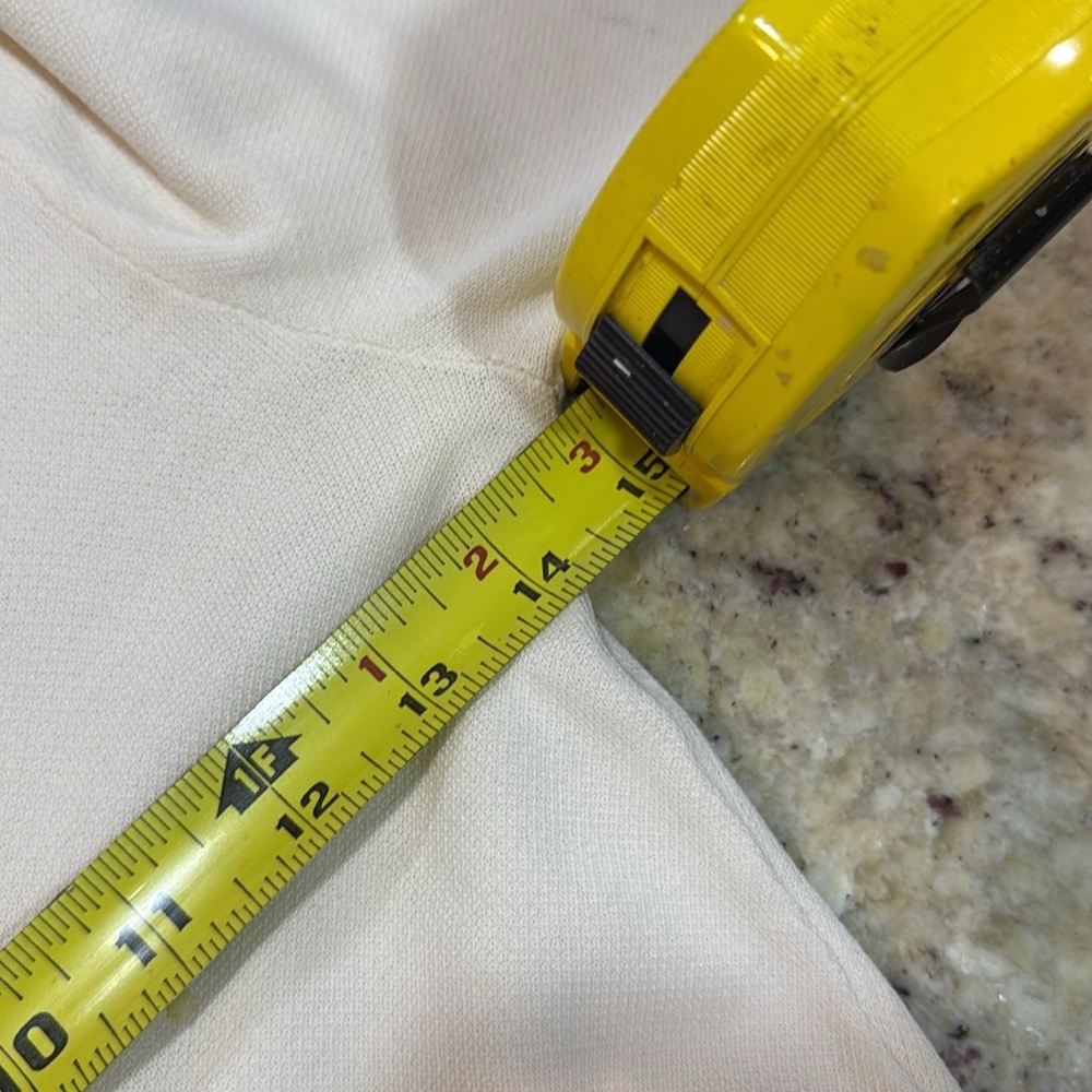 BCBGMaxazria  Women’s V neck long sleeve  flare dress cream Size XXS - Picture 8 of 12